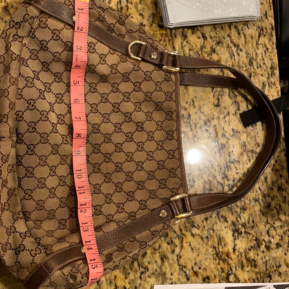 Vintage Gucci canvas bag